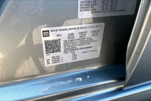 2024 Chevrolet Silverado 1500 LT (2FL)