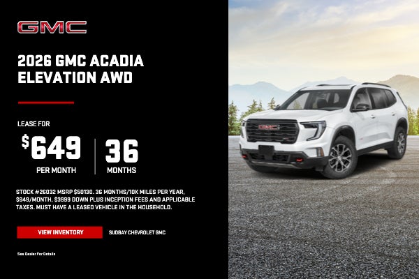 2026 Acadia Elevation AWD