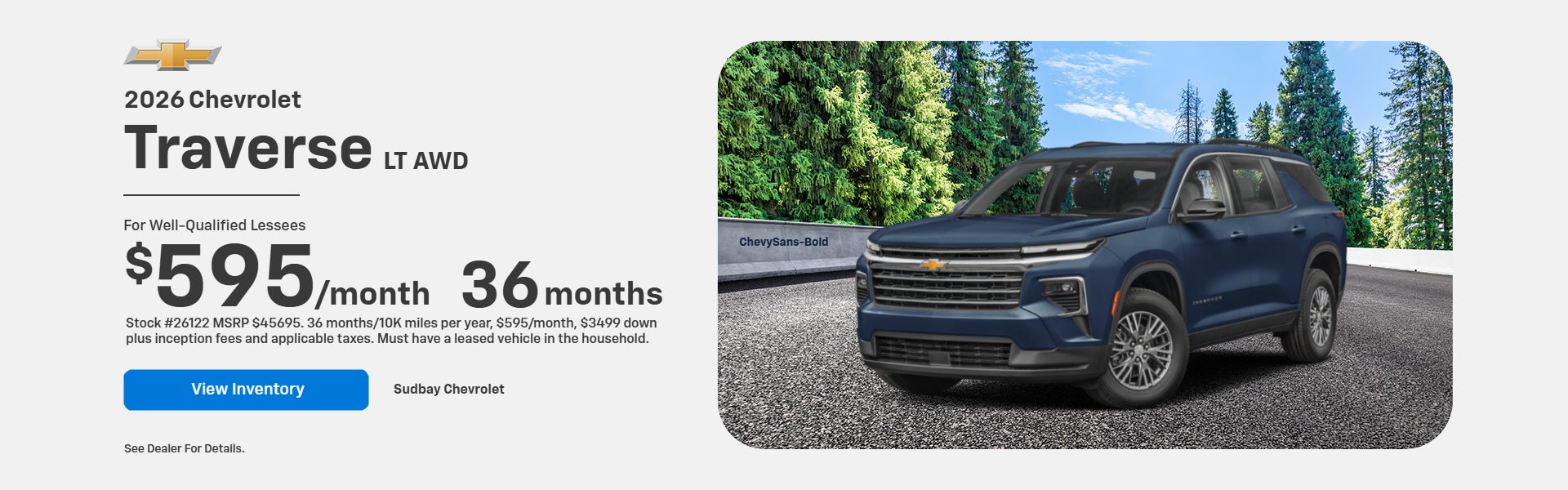 2026 Traverse LT AWD